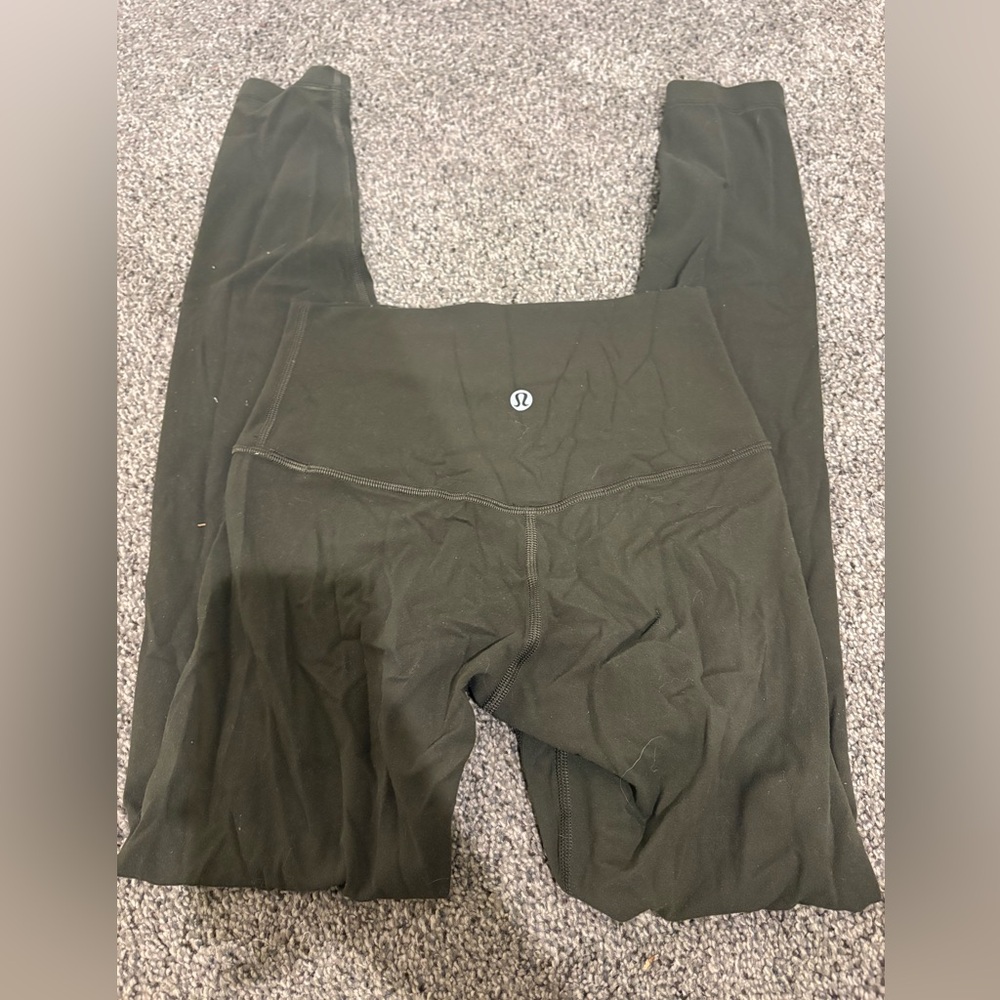 Lululemon dark green Leggings